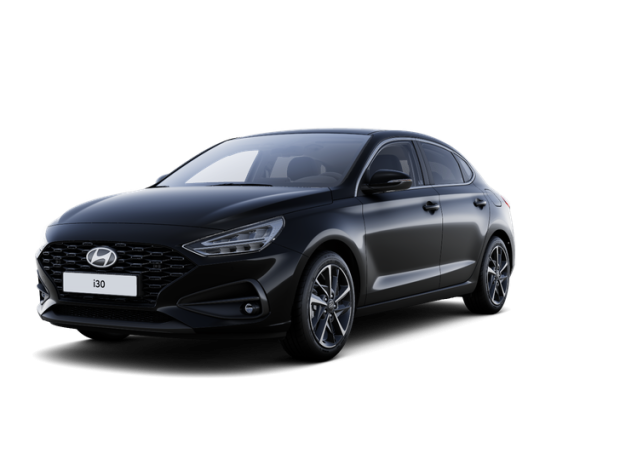 Nová i30 Fastback - N Line - 1,5 T-GDI MHEV 103 kW 4×2 - Černý - Abyss Black Pearl