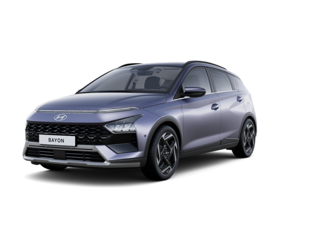 Nový BAYON - Smart - 1,0 T-GDI 74 kW 4×2 - Černý - Meta blue Pearl