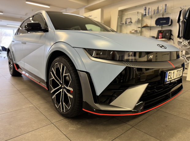 IONIQ 5 N - N Everyday - POWER 84 kWh 478 kW 4×4 - Černý - Performance Blue Matte