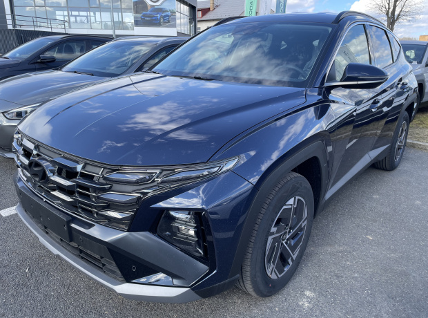 Nový TUCSON - Style - 1,6 T-GDI 118 kW 4×2 - Černý - Sailing Blue Pearl