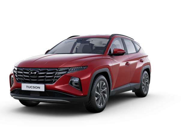 TUCSON - Smart - 1,6 T-GDI 132 kW 4×2 - Černý - Sunset Red Pearl 